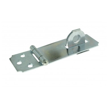 Heavy steel hasp 38x89x1,4 mm ZN